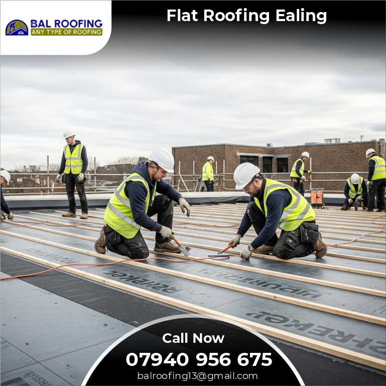 flat roofing ealing
