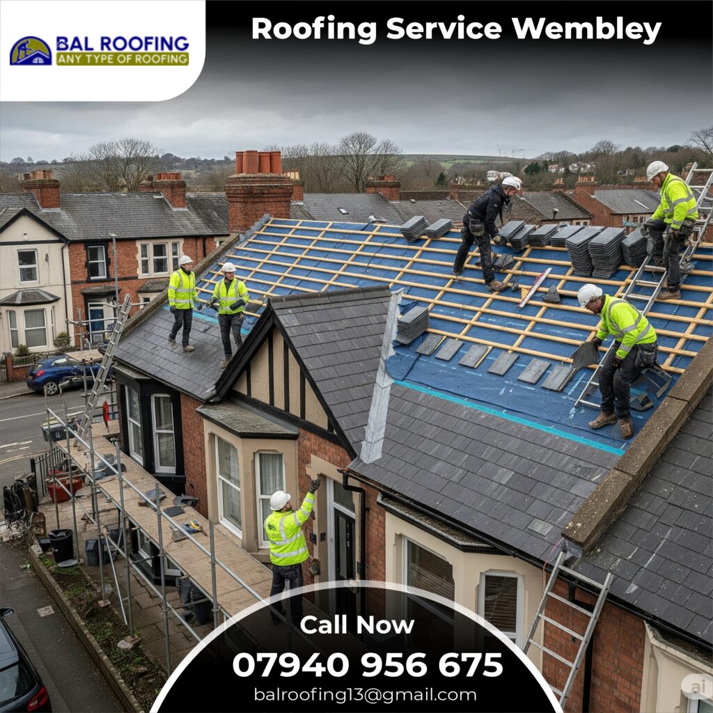 Roofing service Wembley
