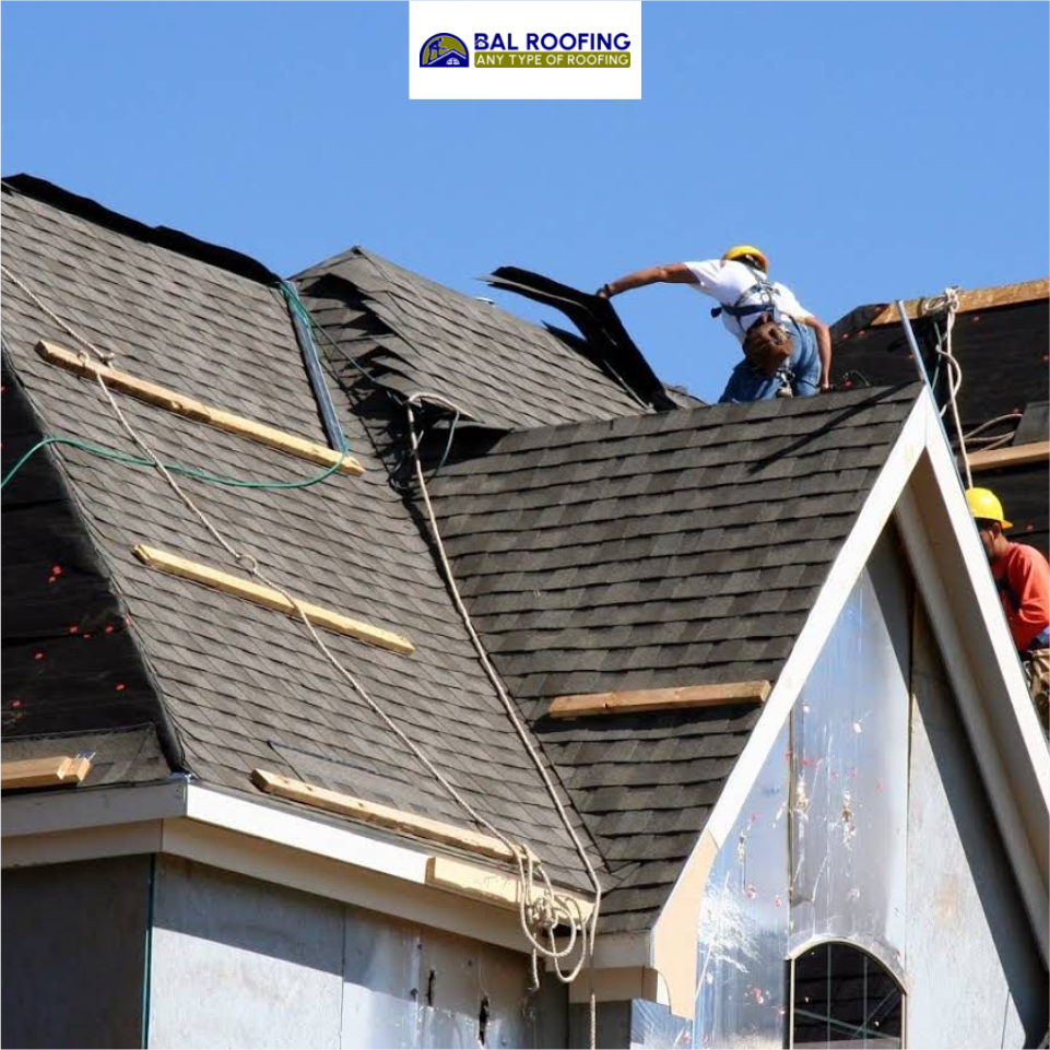 Professional roof installation by BAL Roofing.